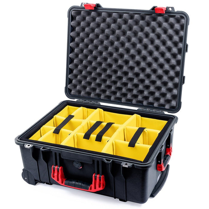 Yellow Padded Dividers / Lid Foam
