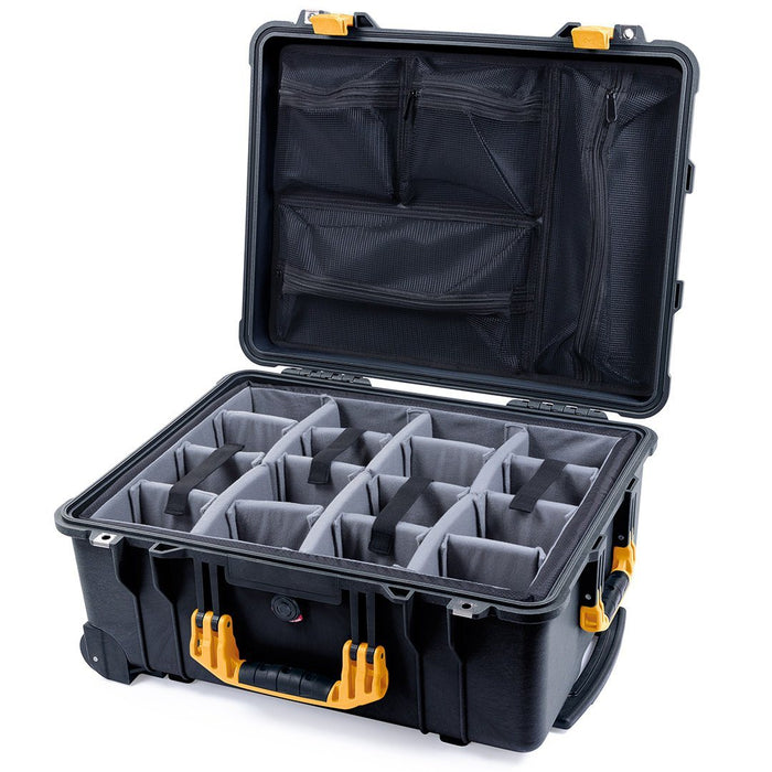 Padded Microfiber Dividers / Mesh Lid Organizer