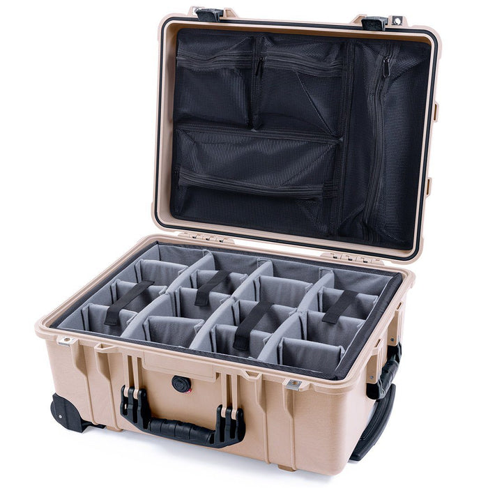 Padded Microfiber Dividers / Mesh Lid Organizer