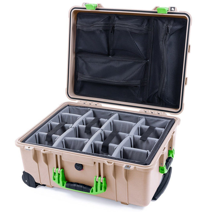 Padded Microfiber Dividers / Mesh Lid Organizer