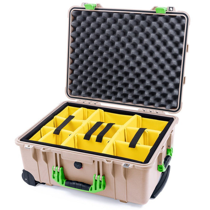 Yellow Padded Dividers / Lid Foam