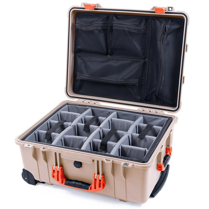 Padded Microfiber Dividers / Mesh Lid Organizer