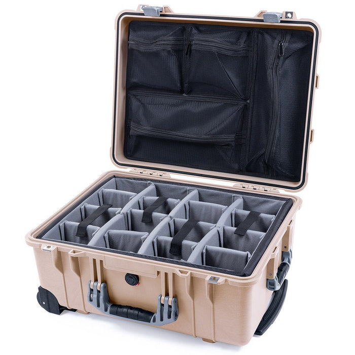 Padded Microfiber Dividers / Mesh Lid Organizer
