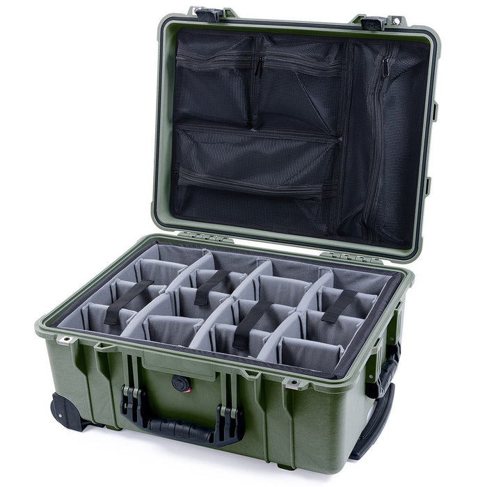 Padded Microfiber Dividers / Mesh Lid Organizer
