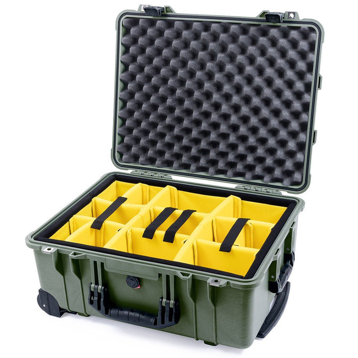 Yellow Padded Dividers / Lid Foam