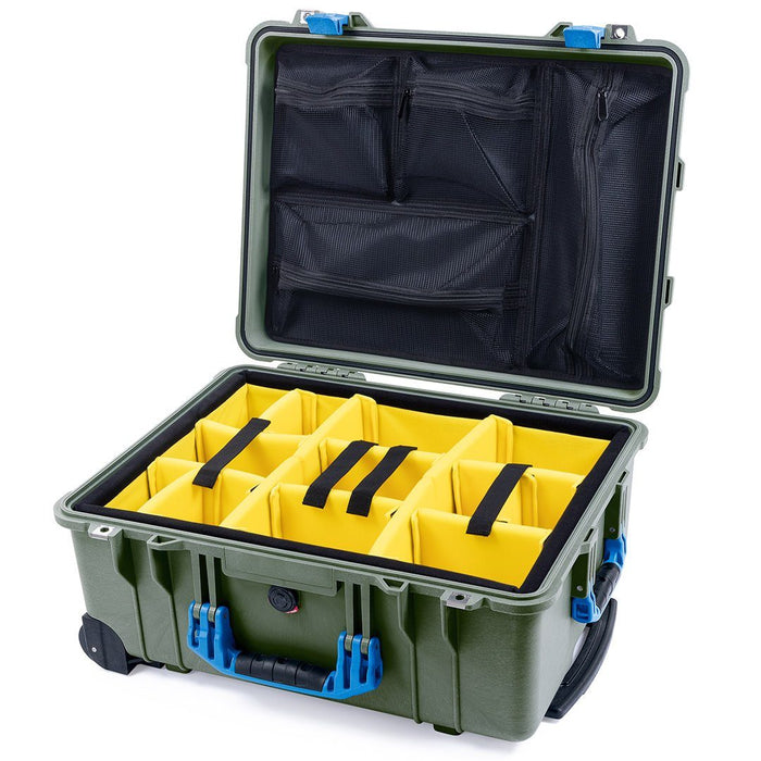 Yellow Padded Dividers / Mesh Lid Organizer