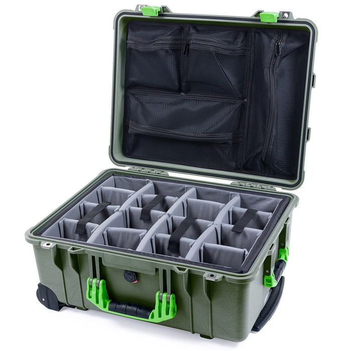 Padded Microfiber Dividers / Mesh Lid Organizer