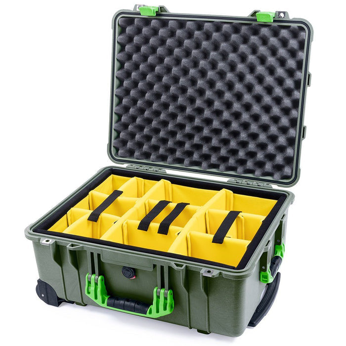 Yellow Padded Dividers / Lid Foam