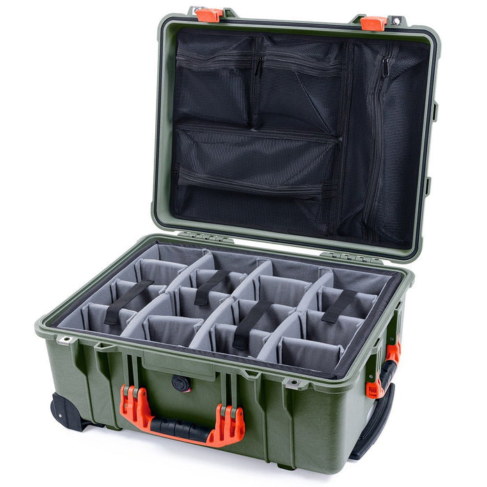 Padded Microfiber Dividers / Mesh Lid Organizer