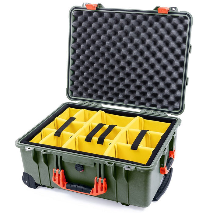 Yellow Padded Dividers / Lid Foam