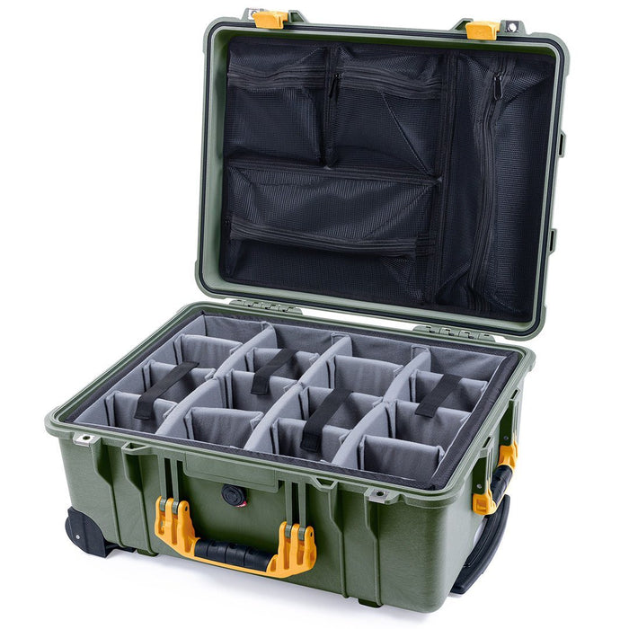 Padded Microfiber Dividers / Mesh Lid Organizer