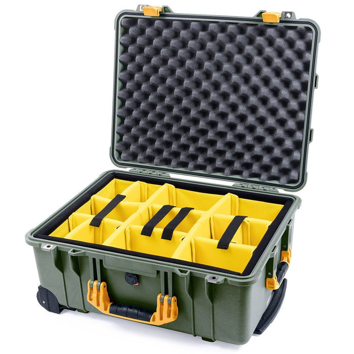Yellow Padded Dividers / Lid Foam