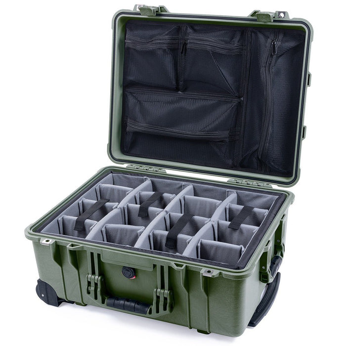 Padded Microfiber Dividers / Mesh Lid Organizer