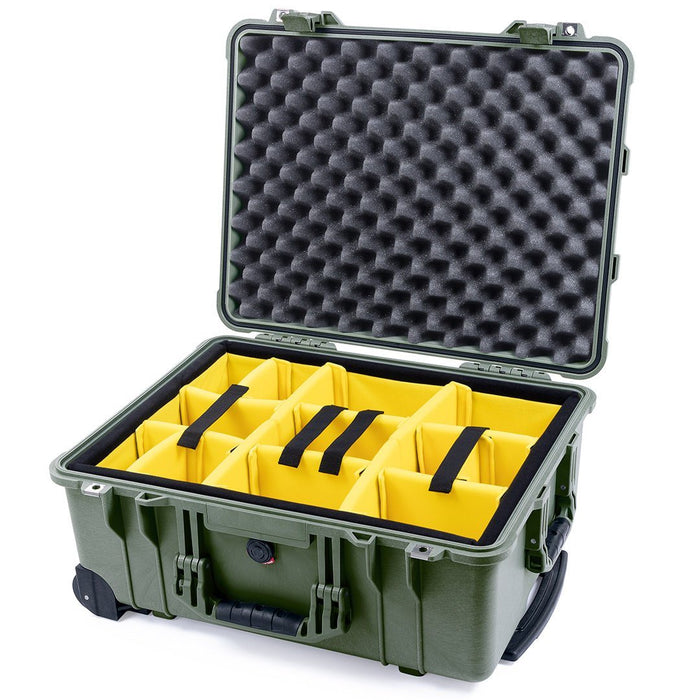 Yellow Padded Dividers / Lid Foam