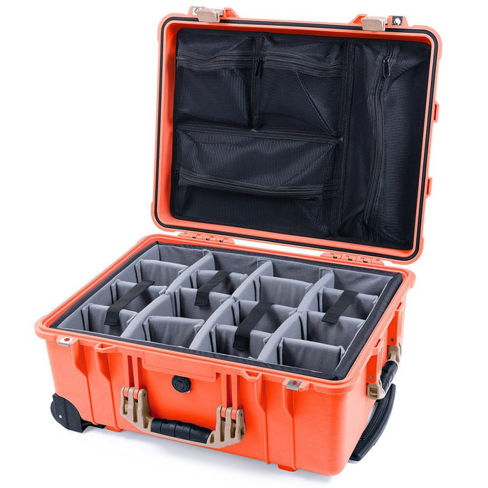 Padded Microfiber Dividers / Mesh Lid Organizer