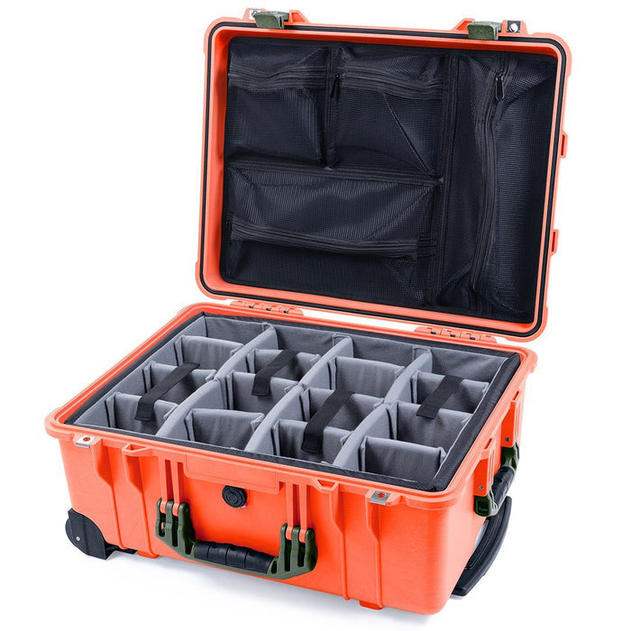 Padded Microfiber Dividers / Mesh Lid Organizer