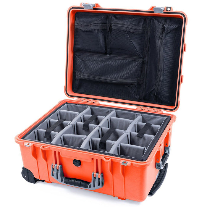 Padded Microfiber Dividers / Mesh Lid Organizer
