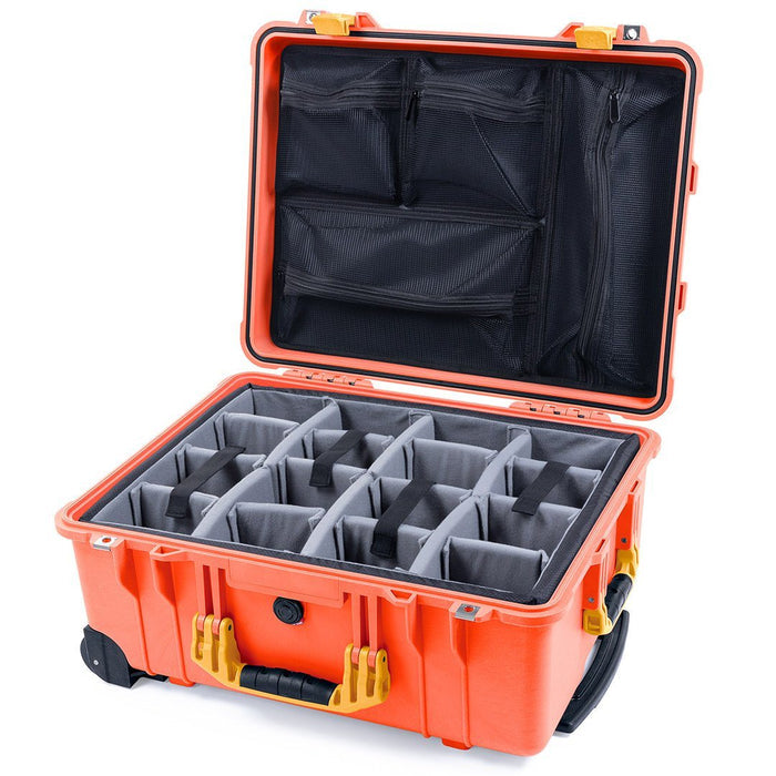 Padded Microfiber Dividers / Mesh Lid Organizer