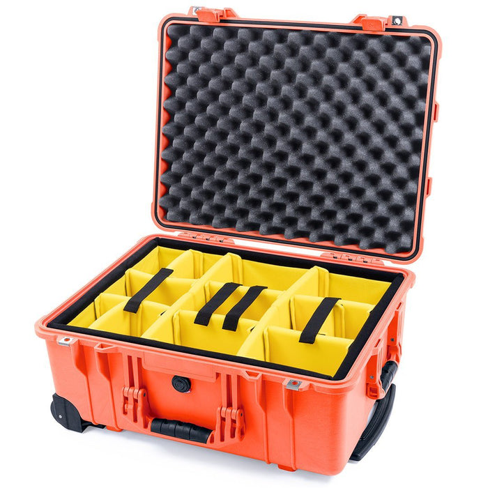Yellow Padded Dividers / Lid Foam
