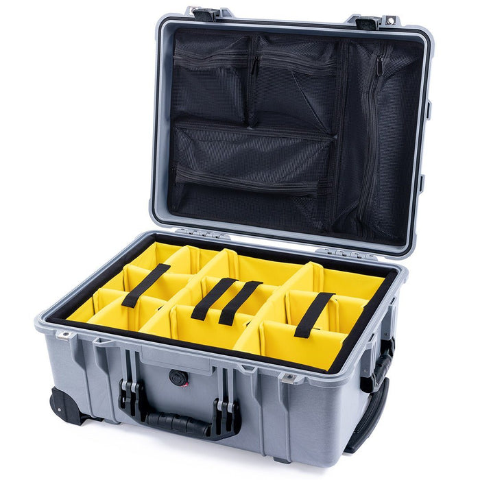 Yellow Padded Dividers / Mesh Lid Organizer