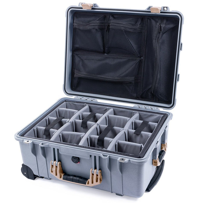 Padded Microfiber Dividers / Mesh Lid Organizer