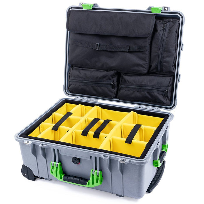 Yellow Padded Dividers / Computer Lid Pouch