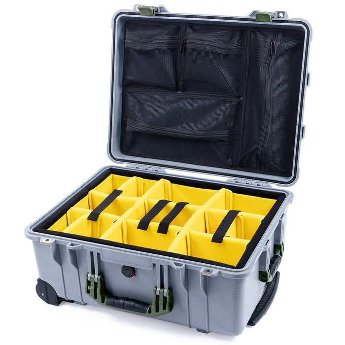 Yellow Padded Dividers / Mesh Lid Organizer