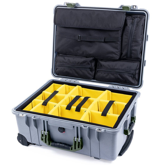 Yellow Padded Dividers / Computer Lid Pouch