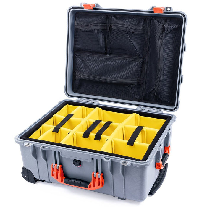 Yellow Padded Dividers / Mesh Lid Organizer