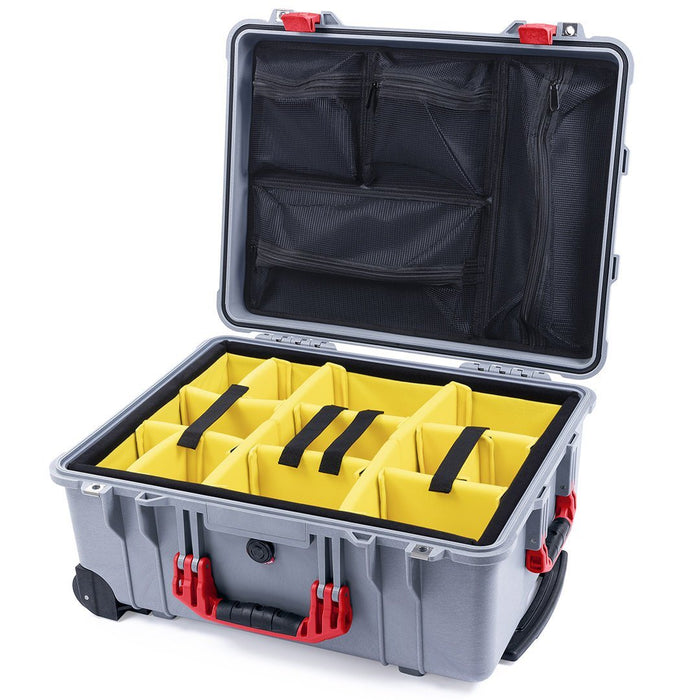 Yellow Padded Dividers / Mesh Lid Organizer