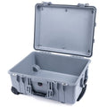 Pelican 1560 Case, Silver None (Case Only) ColorCase 015600-0000-180-180