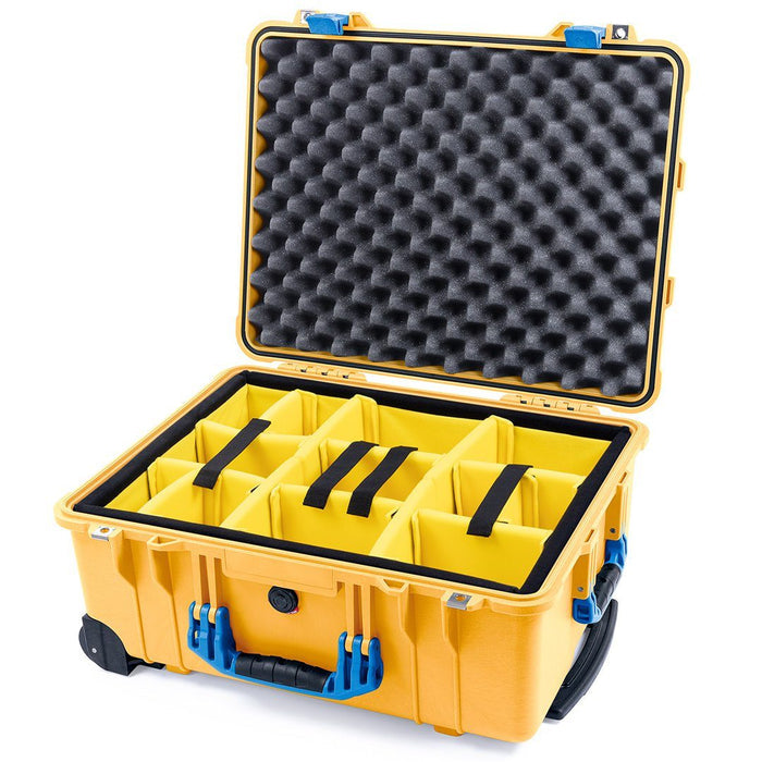 Yellow Padded Dividers / Lid Foam