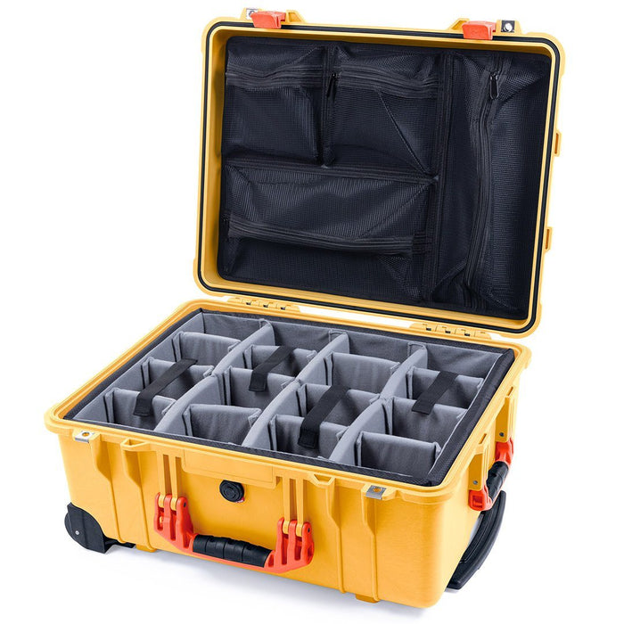 Padded Microfiber Dividers / Mesh Lid Organizer