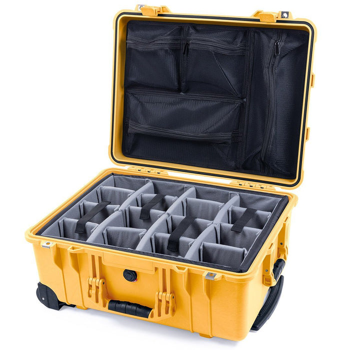 Padded Microfiber Dividers / Mesh Lid Organizer