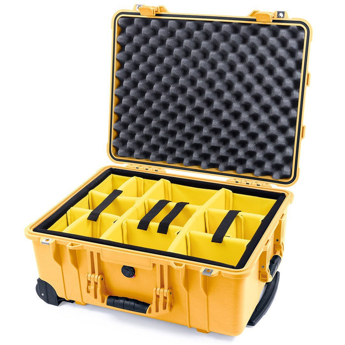 Yellow Padded Dividers / Lid Foam