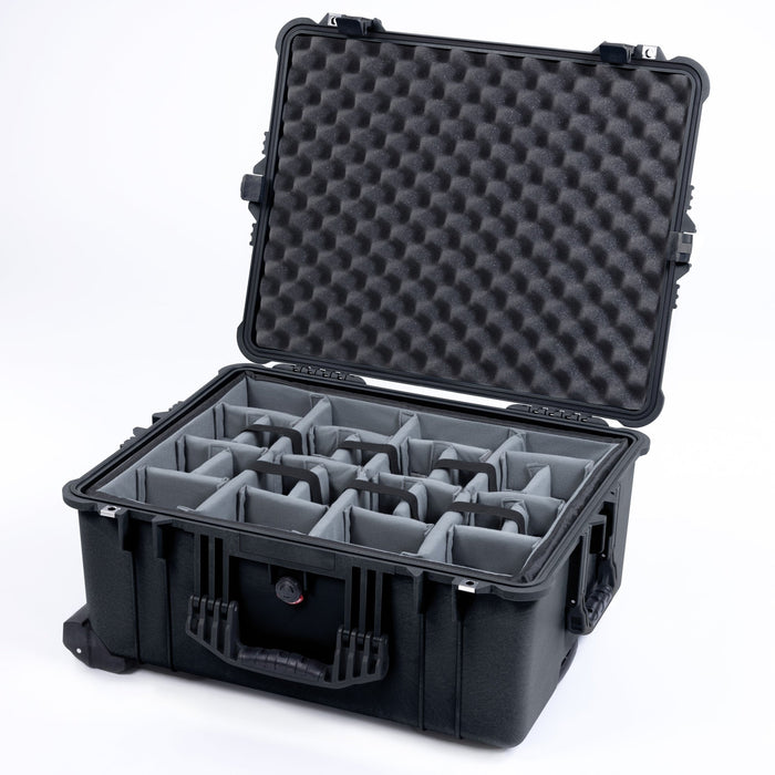 Padded Microfiber Dividers / Convoluted Lid Foam
