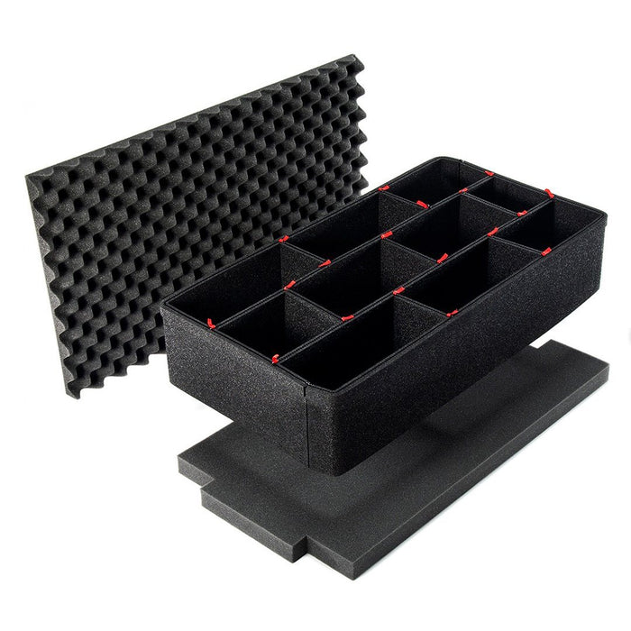 Pelican 1615 Air TrekPak Kit, Customizable Padded Divider System ColorCase