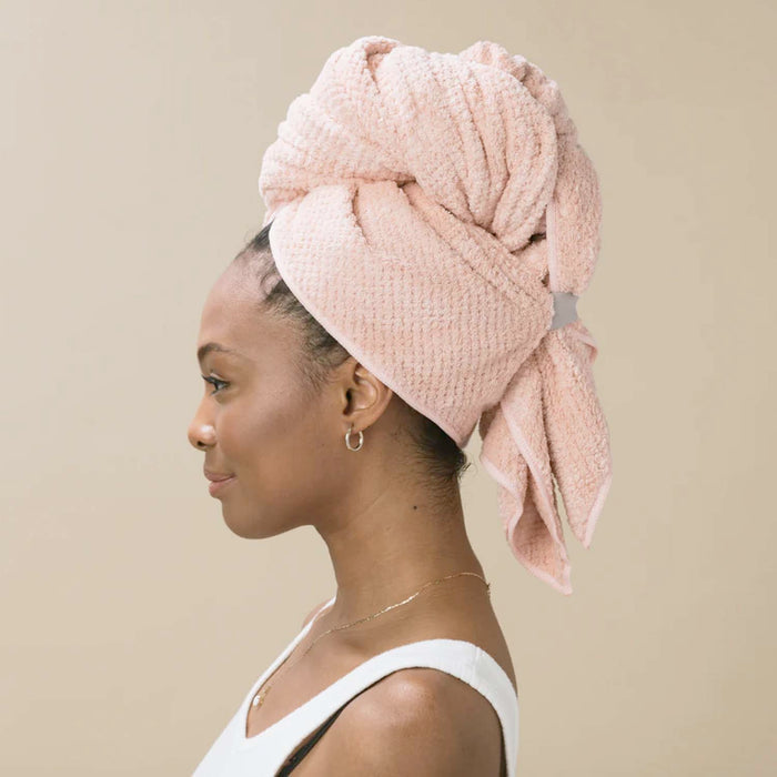 Pink Hair Towel