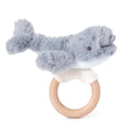 Plush Whale Ring Rattle