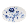 Porcelain Blue & White Bird Soap Dish