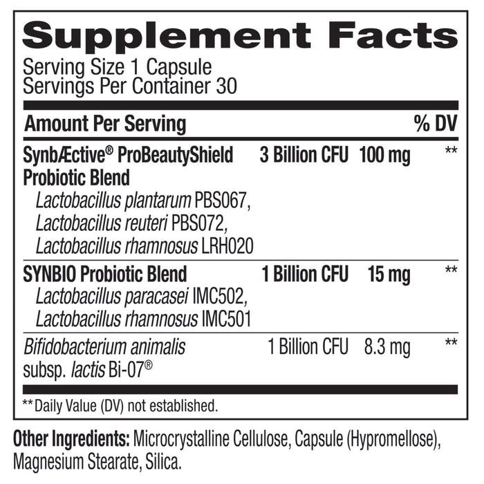 840160204203 sup-facts Precise_Probiotic_-_Stress Gut Health Capsules product carousel image