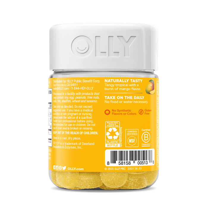 858158005138 detail Probiotic Mango Gut Health Gummy product carousel image