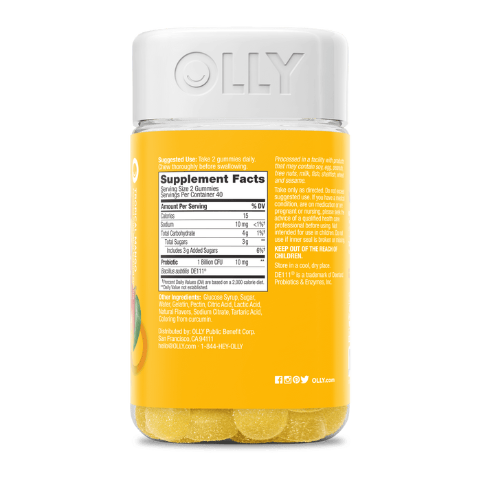 840160202483 detail ProbioticMango GutHealth Gummy product carousel image