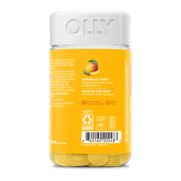 840160202483 detail ProbioticMango GutHealth Gummy product carousel image