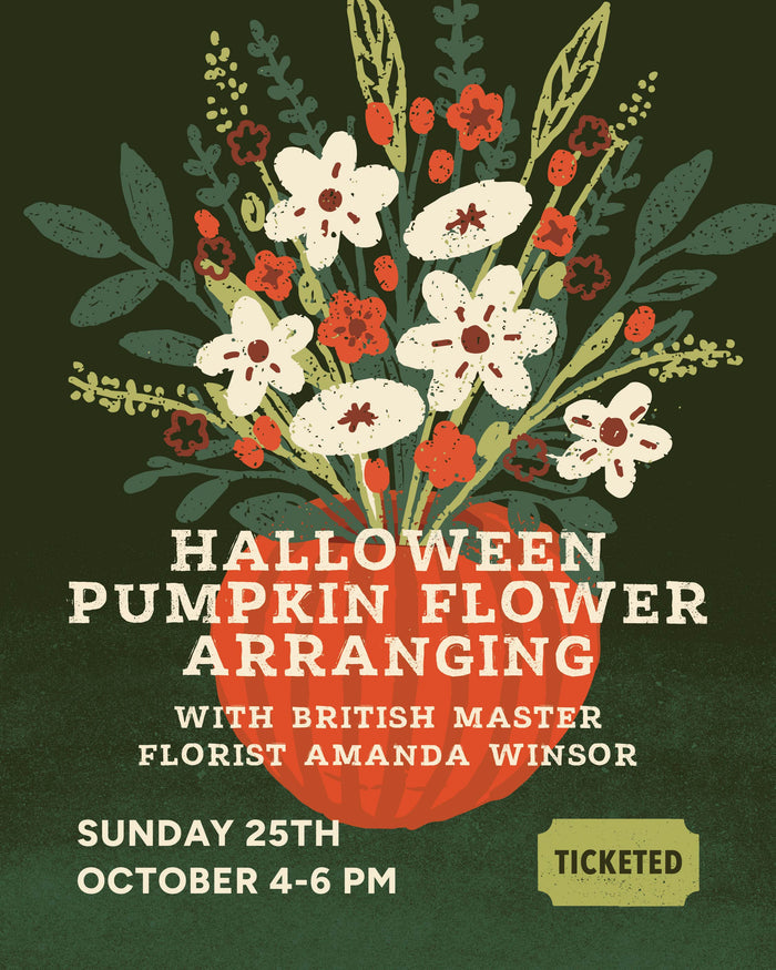 Pumpkin Flower Arranging | Sunday 25th October