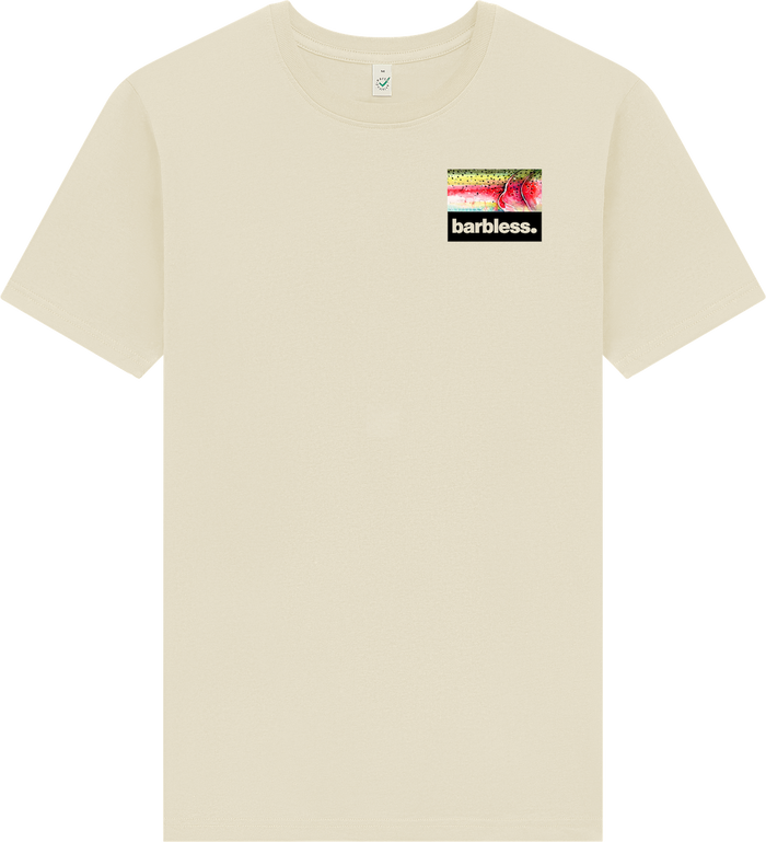 Rainbow Trout Flank - Short Sleeve T-Shirt (Latte)