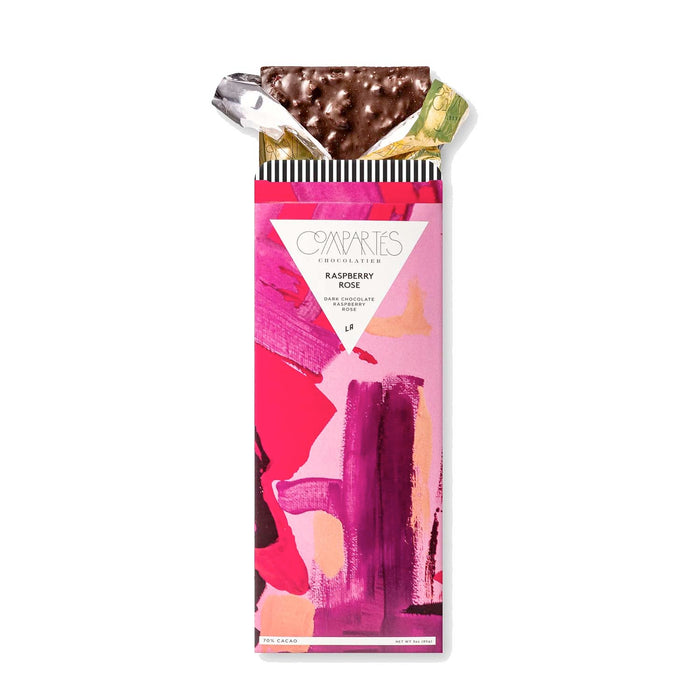 Raspberry Rose Chocolate Bar