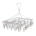 Large front view of the Enviro square sock hanger model featuring a durable 316 stainless steel frame and 40 hanging pegs.