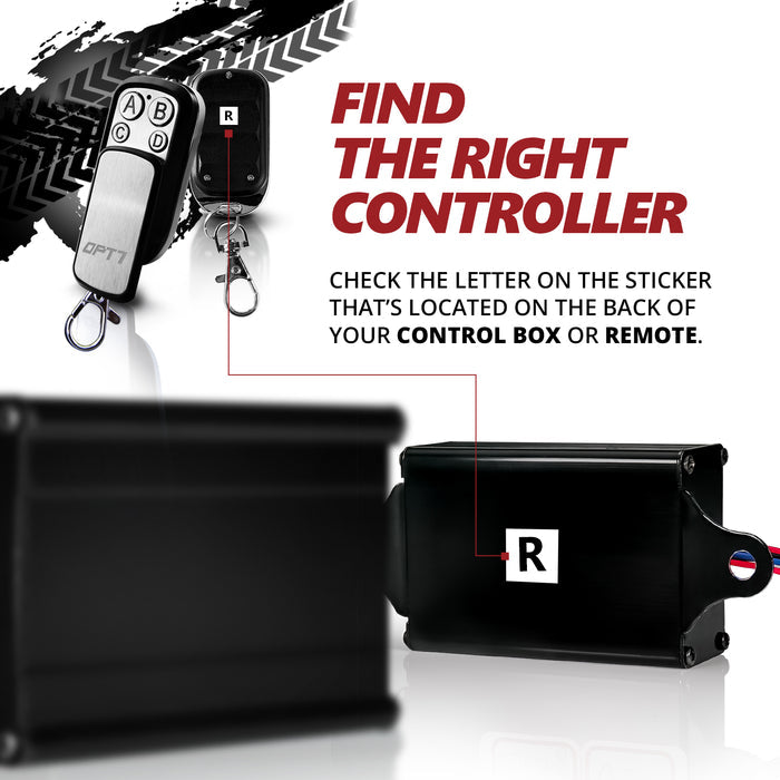 Redline Double Row LED Tailgate Warning Light Bar Control Box