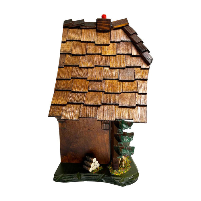 Retro German Black Forest Bird Platform - 12" Tall